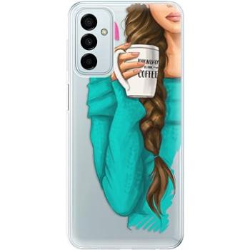 iSaprio My Coffe and Brunette Girl pro Samsung Galaxy M23 5G (coffbru-TPU3-M23_5G)