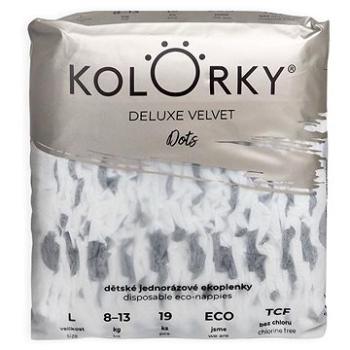 KOLORKY DELUXE VELVET Puntíky (BABY20713nad)