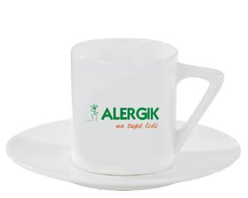 Espresso hrnek s podšálkem 100ml Alergik