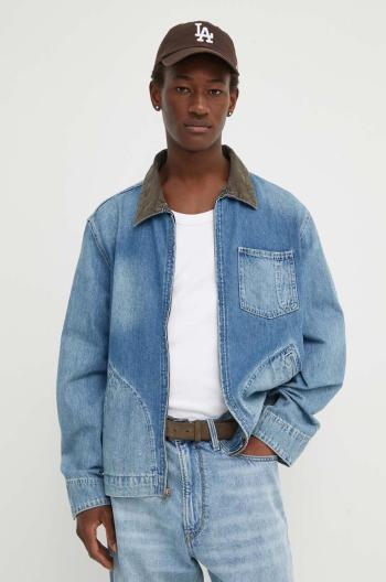 Džínová bunda Levi's pánská, přechodná, oversize, A8635