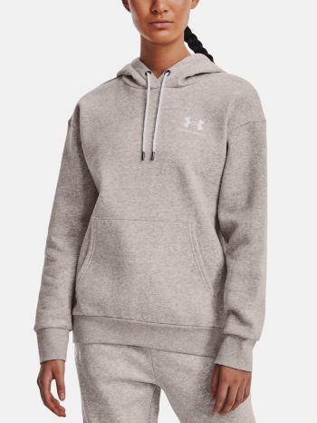 Under Armour Essential Fleece Hoodie Mikina Šedá