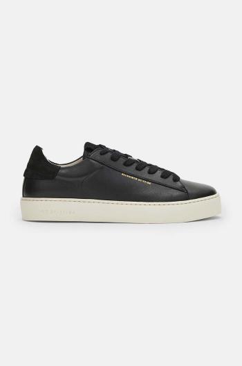 Kožené sneakers boty AllSaints Shana Sneaker černá barva, W105FB