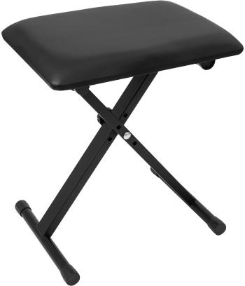 Cascha HH 2081 Kovová klavírní židle Black