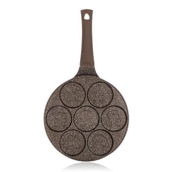 Banquet  Granite Brown Smile palacsintasütő serpenyő tapadásmentes felülettel, 26 cm