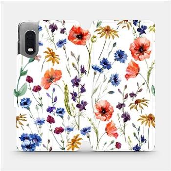 Flip pouzdro na mobil Samsung Galaxy Xcover Pro - MP04S Luční kvítí (5903516769483)