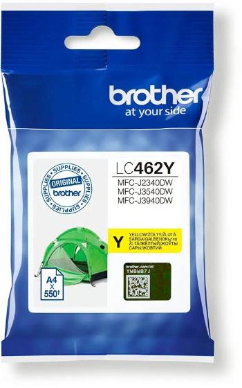 Tintapatron Brother LC-462Y sárga