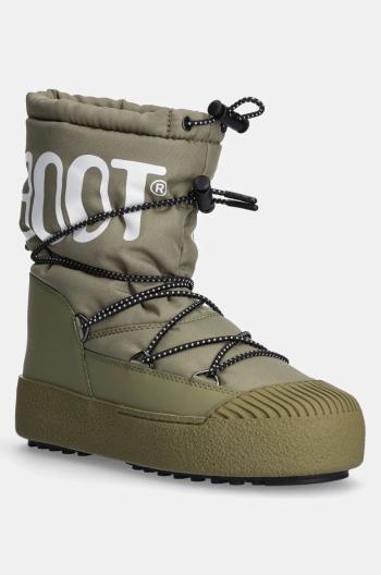 Sněhule Moon Boot MB MTRACK POLAR NYLON zelená barva, 80D2440080 M006