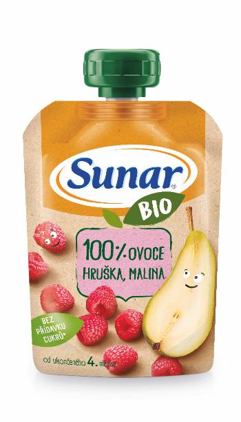 Sunar BIO Hruška, malina kapsička 100 g