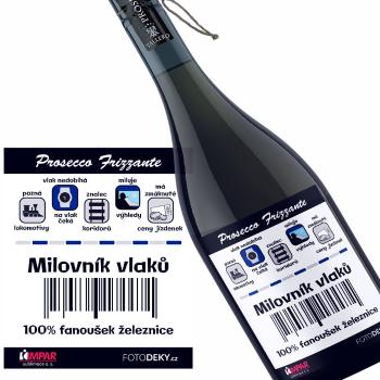 Víno Milovník vlaků 100% (Druh Vína: Prosecco)