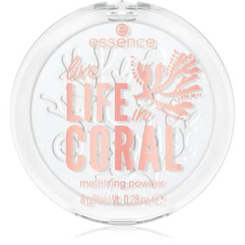 essence LIFE in CORAL pudra matuire culoare 01 Smilin' From Shore To Reef 8 g