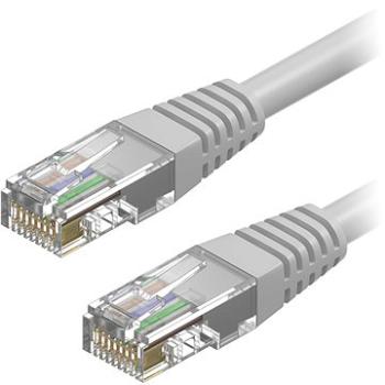 AlzaPower Patch CAT5E UTP crossed 1m šedý (APW-CBP5EUC0010Y)