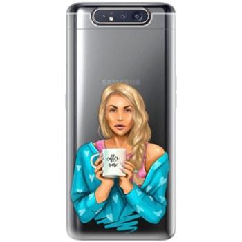 iSaprio Coffe Now - Blond pro Samsung Galaxy A80 (cofnoblo-TPU2_GalA80)