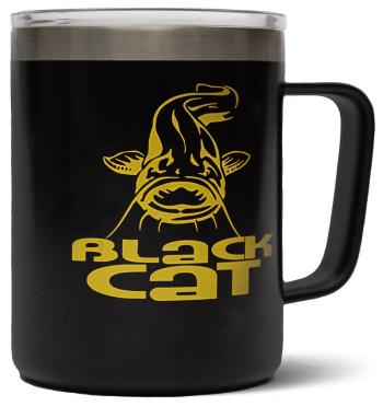 Black cat termohrnek stainless steel thermal mug 380 ml