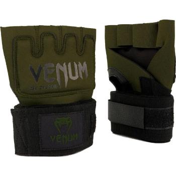 Venum KONTACT GEL GLOVE WRAPS Rukavice, khaki, velikost