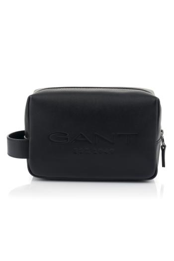 KOSMETICKÁ TAŠKA GANT LEATHER WASH BAG BLACK