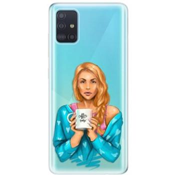 iSaprio Coffe Now - Redhead pro Samsung Galaxy A51 (cofnored-TPU3_A51)