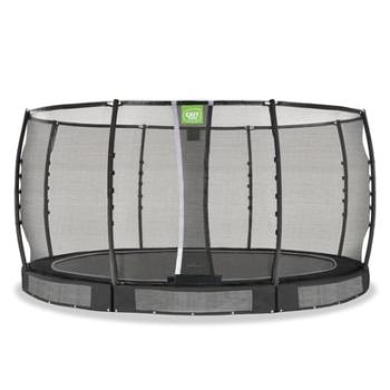 EXIT trampolína Allure Premium Floor ø 427 cm - černá