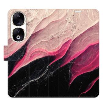 Flipové pouzdro iSaprio - BlackPink Marble - Honor 90 5G