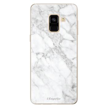 Odolné silikonové pouzdro iSaprio - SilverMarble 14 - Samsung Galaxy A8 2018