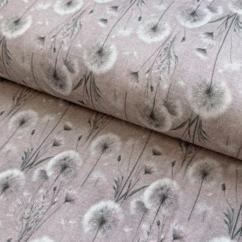 Úplet VISCOSE Whispering Wind rose digital print