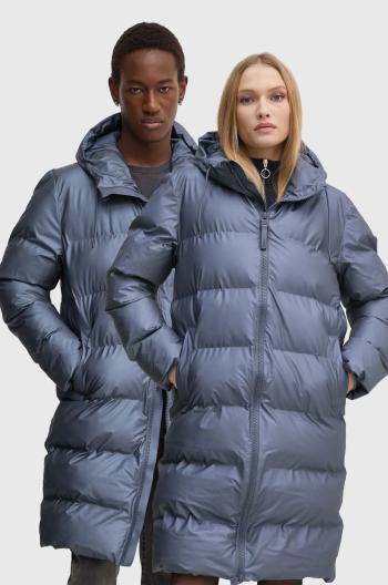 Bunda Rains Alta Longer Puffer Jacket W3T4 modrá barva, zimní, 15130-36