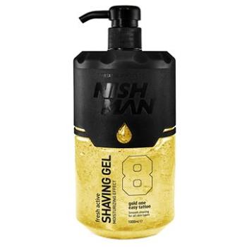 NISHMAN Gold One transparentní gel na holení 1000 ml (8682035081722)