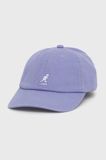 Bavlněná čepice Kangol fialová barva, hladká, K5165HT.IL525-IL525