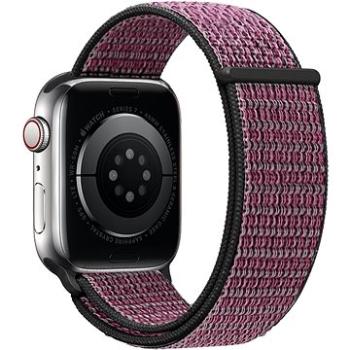 Eternico Airy pro Apple Watch 38mm / 40mm / 41mm  Fig Purple and Black edge    (AET-AWAY-FiPuB-38)