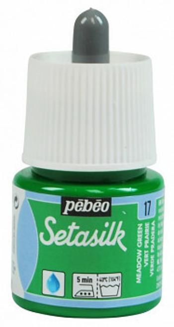 Barva na hedvábí Setasilk 45ml – 17 zelená meadow