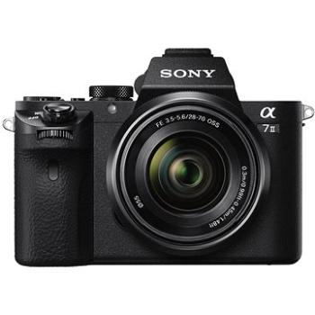 Sony Alpha A7II + objektív 28–70 mm F3,5–5,6 OSS (ILCE7M2KB.CEC) + ZDARMA Predĺžená záruka SONY Pamäťová karta SONY