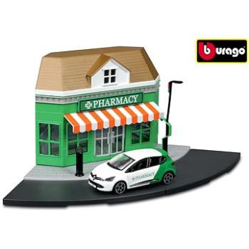 Bburago city 1:43 18-31511 Lékárna (4893993315116)