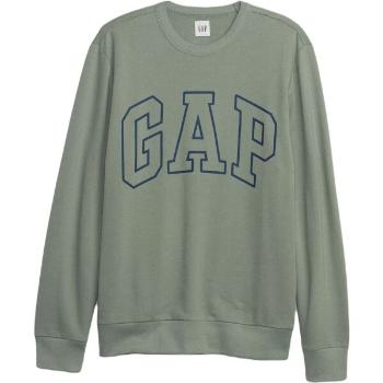 GAP FLEECE Pánská mikina, zelená, velikost