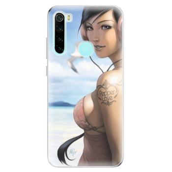 Odolné silikonové pouzdro iSaprio - Girl 02 - Xiaomi Redmi Note 8