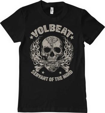 Volbeat Tričko Skull & Crossbones Unisex Black S