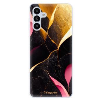 Odolné silikonové pouzdro iSaprio - Gold Pink Marble - Samsung Galaxy A13 5G