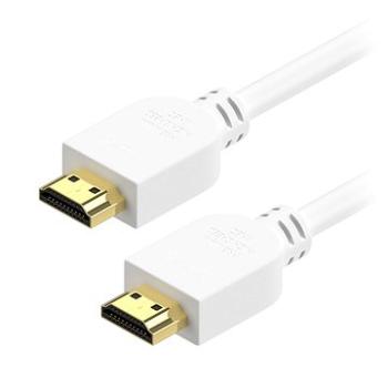 AlzaPower Premium HDMI 2.0 High Speed 4K 5m bílý (APW-CBHDP150W)