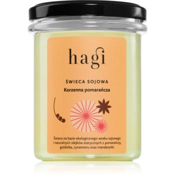 Hagi Spicy Orange vonná svíčka 215 g