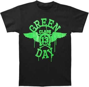 Green Day Tričko Neon Black Unisex Black S