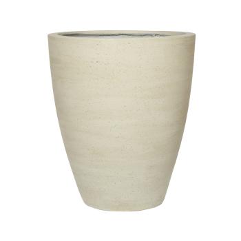 Květináč Ben, barva béžová, více velikostí - PotteryPots méret: hossz 55 cm, ⌀ 46,5 cm