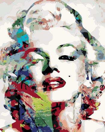 Zuty Maľovanie podľa čísel Marilyn Monroe