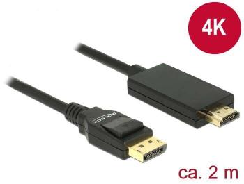 DeLock DisplayPort 1.2 male &gt; High Speed HDMI-A male passive 4...