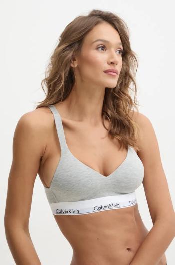 Podprsenka Calvin Klein Underwear šedá barva, melanž, 000QF7900E