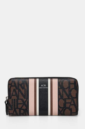 Peněženka Armani Exchange hnědá barva, 948068 4R733