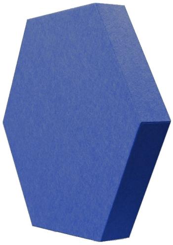 Mega Acoustic HexaPET 5 cm Blue Absorpční penový panel