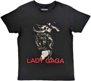 Lady Gaga Tričko Leather Jacket Unisex Black M