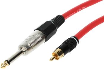 Audio kábel AQ Mono 6,3 mm - RCA 1m