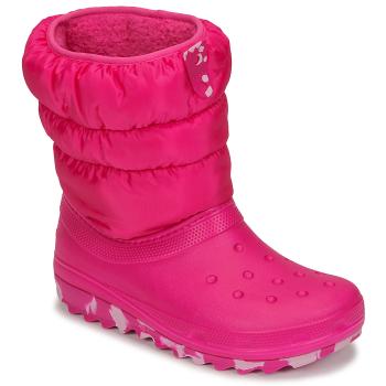 Crocs  Classic Neo Puff Boot K  Obuv do snehu Ružová