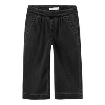 name it Black Široké džíny Nmfbella Denim