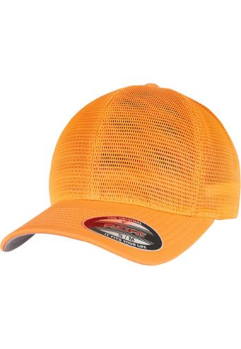 Urban Classics FLEXFIT 360 OMNIMESH CAP neonorange - L/XL