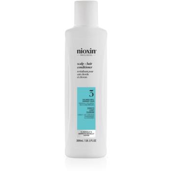 Nioxin System 3 Scalp + Hair Conditioner kondicionáló festett és ritkuló hajra 300 ml